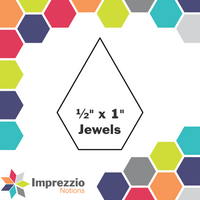 ½" x 1" Jewels