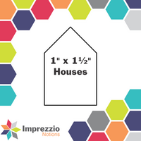 1" x 1½" Houses