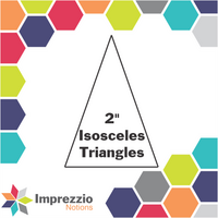 2" 36° Isosceles Triangles