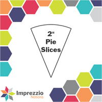 2" Pie Slices