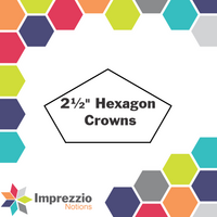 2½" Hexagon Crowns