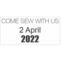 Come Sew With Us! - 2 April 2022