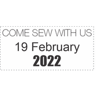 Come Sew With Us! - 19 February 2022