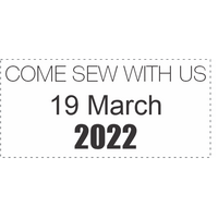 Come Sew With Us! - 19 March 2022