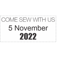 Come Sew With Us! - 5 November 2022