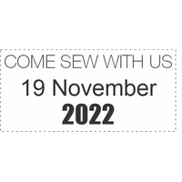 Come Sew With Us! - 19 November 2022