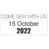 Come Sew With Us! - 15 October 2022