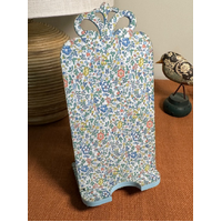 Liberty Phone Stand - Blue/Peach