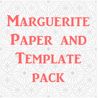 Marguerite - Paper and Template Pack