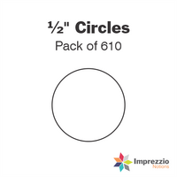 ½" Circle Papers - Pack of 610