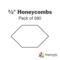 ½" Honeycomb Papers - Pack of 580