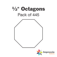 ½" Octagon Papers - Pack of 445