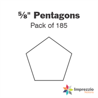 ⅝" Pentagon Papers - Pack of 185