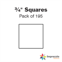 ¾" Square Papers - Pack of 195