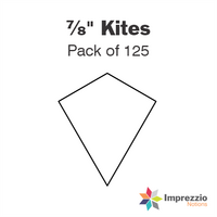 ⅞" Kite Papers - Pack of 125