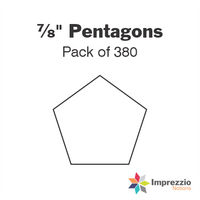 ⅞" Pentagon Papers - Pack of 380