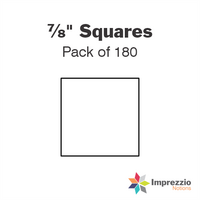 ⅞" Square Papers - Pack of 180