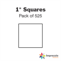 1" Square Papers - Pack of 525