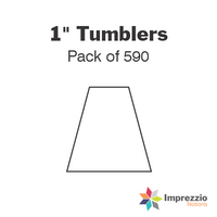 1" Tumbler Papers - Pack of 590