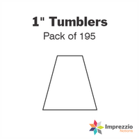 1" Tumbler Papers - Pack of 195