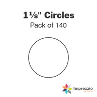 1⅛" Circle Papers - Pack of 140