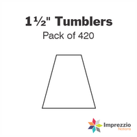 1½" Tumbler Papers - Pack of 420