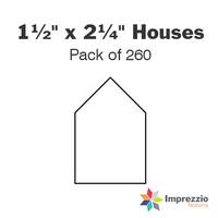 1½" x 2¼" House Papers - Pack of 260