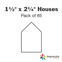 1½" x 2¼" House Papers - Pack of 65