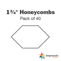 1¾" Honeycomb Papers - Pack of 40