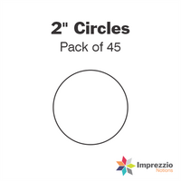 2" Circle Papers - Pack of 45