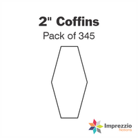 2" Coffin Papers - Pack of 345