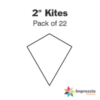 2" Kite Papers - Pack of 22