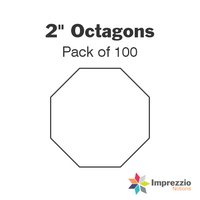 2" Octagon Papers - Pack of 100
