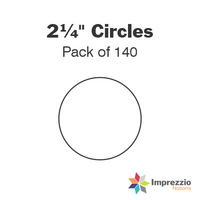 2¼" Circle Papers - Pack of 140