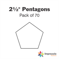 2½" Pentagon Papers - Pack of 70