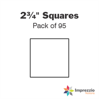 2¾" Square Papers - Pack of 95