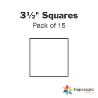3½" Square Papers - Pack of 15