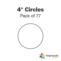 4" Circle Papers - Pack of 77