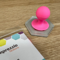 Suction Stamp Handle - Pink