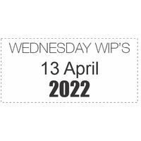 Wednesday WIP's - 13 April 2022