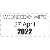 Wednesday WIP's - 27 April 2022