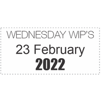 Wednesday WIP's - 23 February 2022