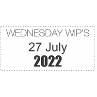 Wednesday WIP's - 27 July 2022