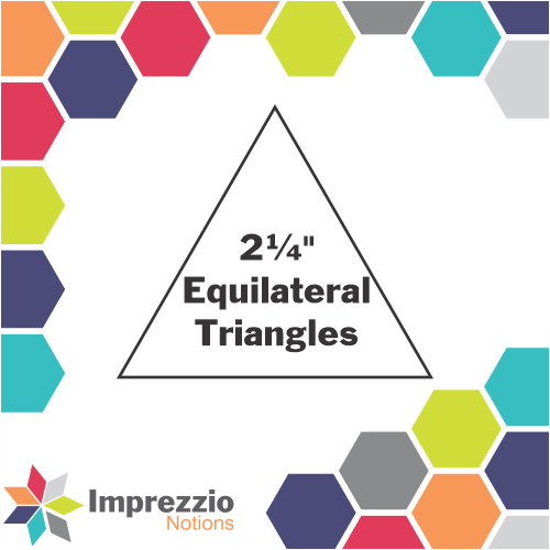 2¼" Equilateral Triangles