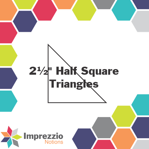 2½" Half Square Triangles