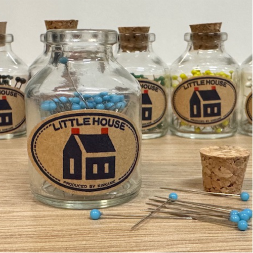 Little House Japanese Pins - Blue