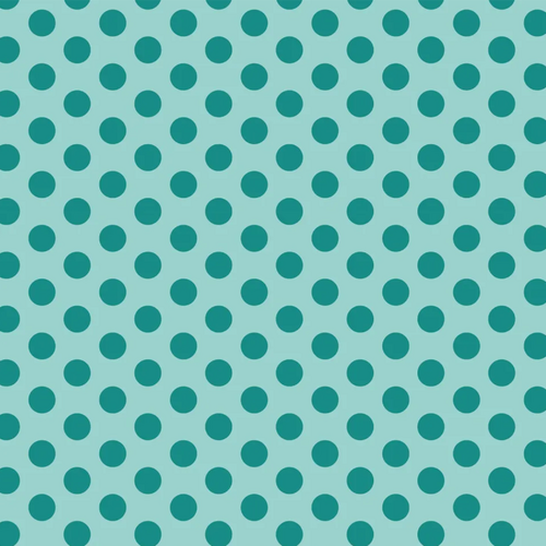 Polked Again Turquoise - DV5548