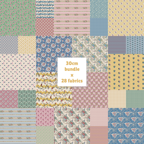 Heritage Garden - 30cm Bundle (28 fabrics)
