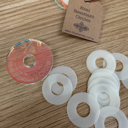 Heat Resistant Circles ¾" - Set of 12