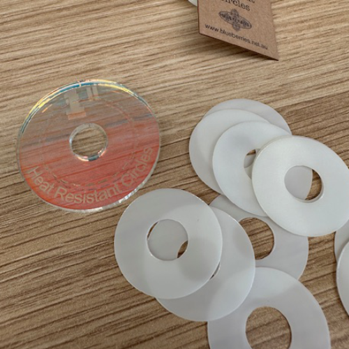 Heat Resistant Circles 1" - Set of 12